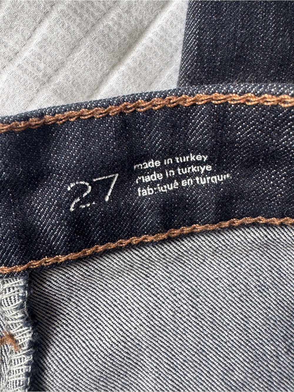 Anthropologie pilcro utility high rise straight leg jeans, size 27 - Picture 8 of 9